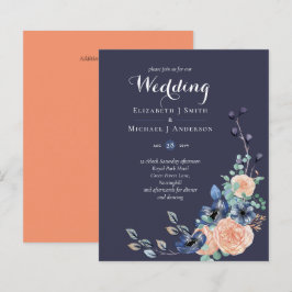 Lámina Invitación a la boda floral de la Marina de Presup