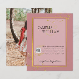 Lámina Invitación a la boda fotográfica de PRESUPUESTO Gu