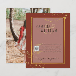 Lámina Invitación a la boda fotográfica de PRESUPUESTO Gu