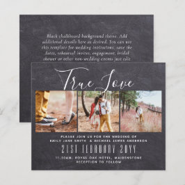Lámina Invitación a la boda fotográfica Ducha de novias