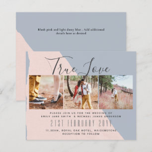 Lámina Invitación a la boda fotográfica Ducha de novias