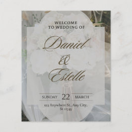 Lámina Invitación a la boda - masajearme para cambiar nom