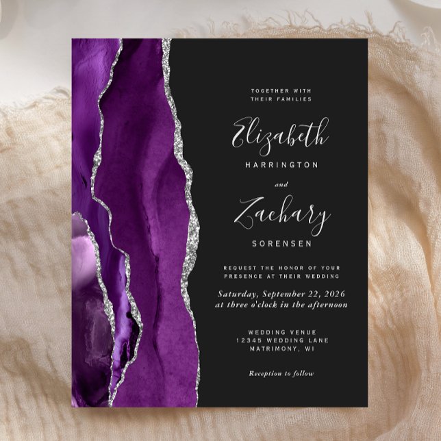 Lámina Invitación a la boda oscura del Agate de Plata Púr (Subido por el creador)
