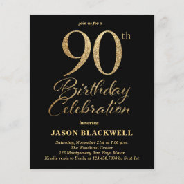 Lámina Invitación a la celebración del cumpleaños número 