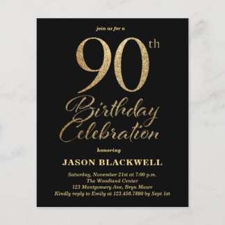 Lámina Invitación a la celebración del cumpleaños número