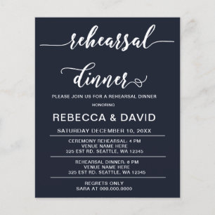 Lámina Invitación a la cena de ensayo de la marina de gui
