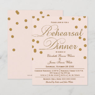 Lámina Invitación a la cena de Purpurina de Rubor de pres