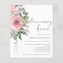 Lámina Invitación a la cena del aniversario de Budget Pin