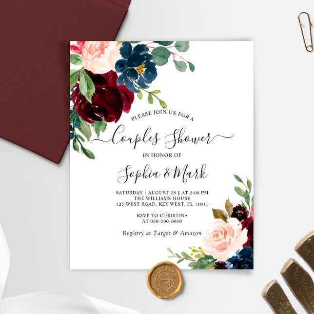 Lámina Invitación a la ducha de las parejas de la Marina  (Subido por el creador)