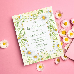 Lámina Invitación a la ducha de novia con presupuesto par
