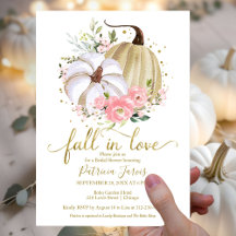 Invitación a la Ducha de Novia con Presupuesto par