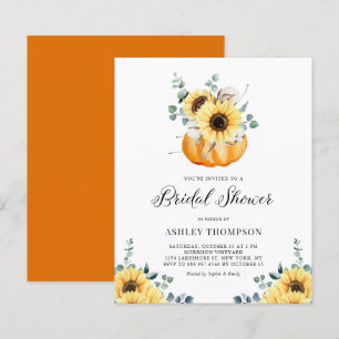 Lámina Invitación a la ducha de novia de crema de sol de