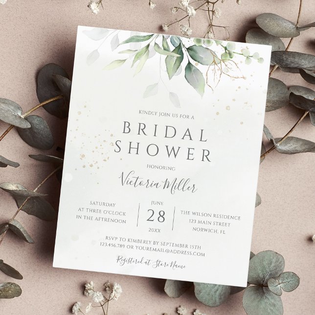 Lámina Invitación a la ducha de novia del presupuesto Euc (Subido por el creador)