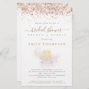 Lámina Invitación a la ducha de novia del Purpurina de pr