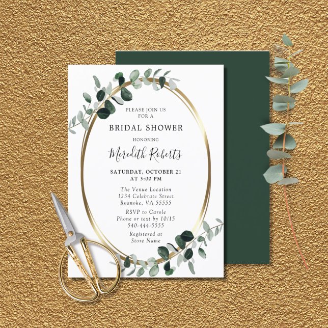 Lámina Invitación a la ducha de novia del Relieve metaliz (Subido por el creador)