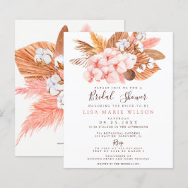 Lámina Invitación a la ducha de novia Rubor de Budget Pam