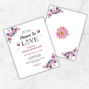 Lámina Invitación a la ducha de novias a los amantes del