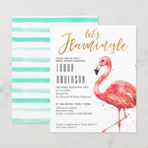 Lámina Invitación a la ducha de novias caseras