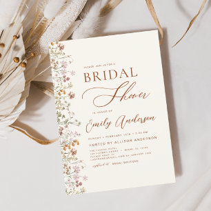 Lámina Invitación a la ducha de novias de Boho Moda Wildf