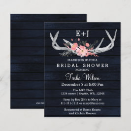 Lámina Invitación a la ducha de novias de la Marina Flora