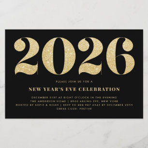 Lámina Invitación a la fiesta de Año Nuevo Negro, Purpuri