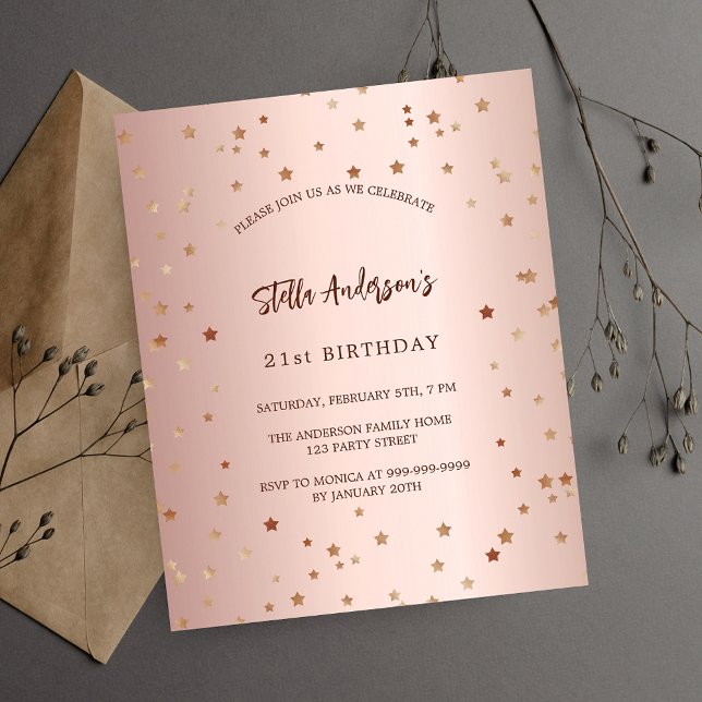 Lámina Invitación a la fiesta de bienvenida de las estrel (Subido por el creador)