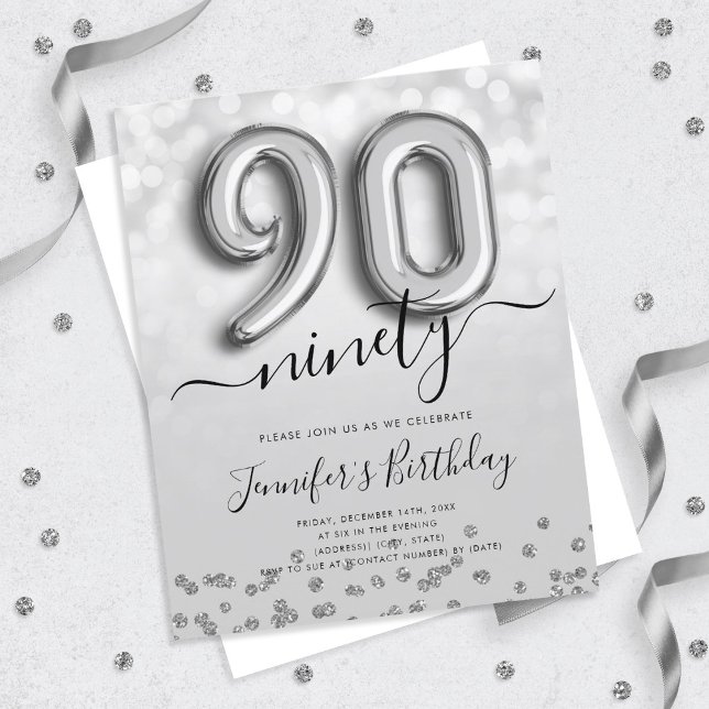 Lámina Invitación a la fiesta de cumpleaños 90 de Purpuri (Subido por el creador)