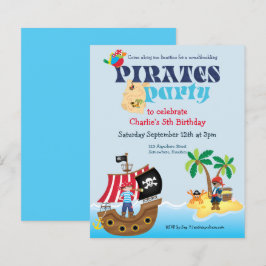 Lámina Invitación a la fiesta de cumpleaños de los niños
