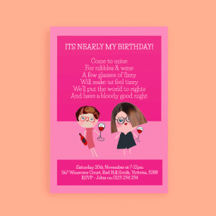 Lámina Invitación a la fiesta de cumpleaños de Nibbles &