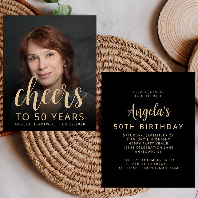 Lámina Invitación a la fiesta de cumpleaños número 50 de  (Subido por el creador)