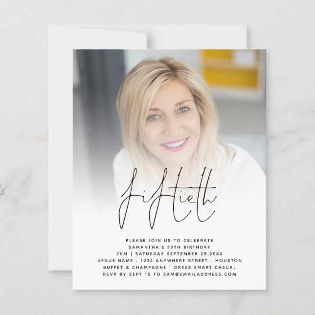 Lámina Invitación a la Fiesta de Escritura de Fotos de Cu (Anverso)