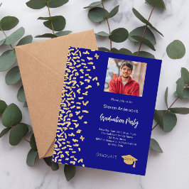 Lámina Invitación a la fiesta de graduación con fotos de 