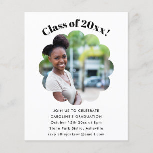 Lámina Invitación a la Fiesta de Graduación de la Clase d