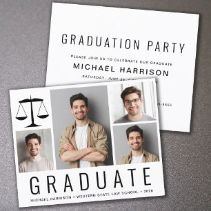 Lámina Invitación a la fiesta de graduación de la faculta