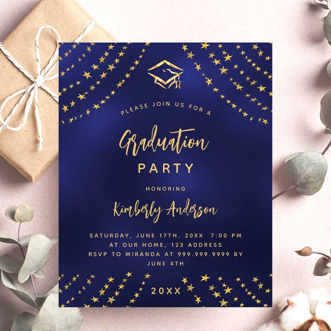 Lámina Invitación a la fiesta de graduación del presupues (Subido por el creador)