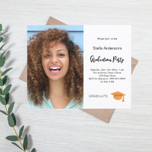 Lámina Invitación a la fiesta de graduación fotográfica 2
