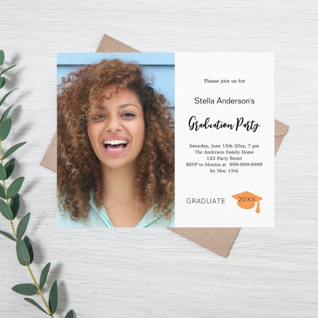 Lámina Invitación a la fiesta de graduación fotográfica 2 (Subido por el creador)