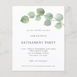 Lámina Invitación a la Fiesta de Jubilación del Eucalyptu