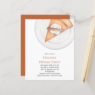 Lámina Invitación a la fiesta de la cena de la reunión de