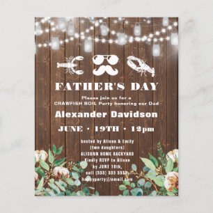 Lámina Invitación a la fiesta del Día del Padre por el Eu