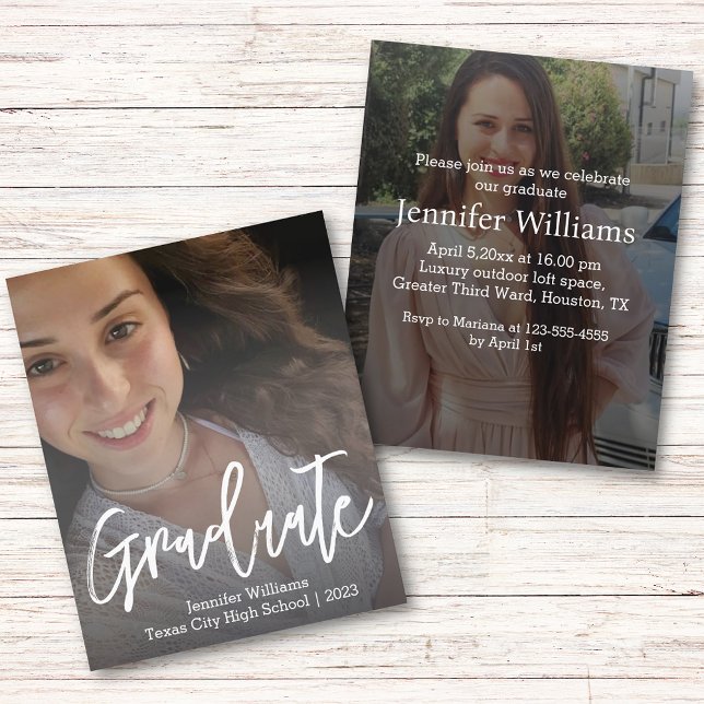 Lámina invitación a la foto de 2025 para la graduación mo (Subido por el creador)