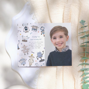 Lámina Invitación a la foto de fiesta de cumpleaños de Ro