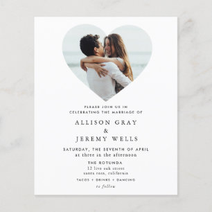 Lámina Invitación a la fotografía boda