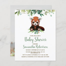 Lámina Invitación a la fotografía de bienvenida de Baby S