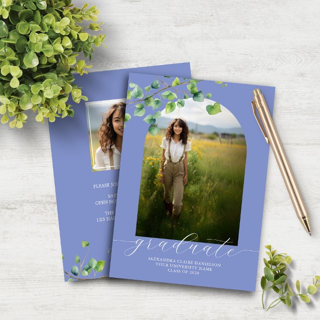 Lámina Invitación a la Grada Azul del Boho Arch Ivy Cornf (Subido por el creador)