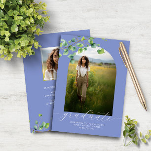 Lámina Invitación a la Grada Azul del Boho Arch Ivy Cornf
