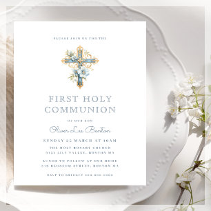 Lámina Invitación a la Primera Comisión sobre el presupue