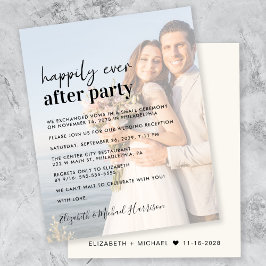 Lámina Invitación a la recepción de boda por superposició