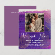 Invitación A La Recepción De Bodas Presupuestarias