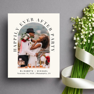 Lámina Invitación a la recepción de la boda artística